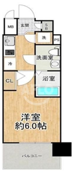 エスリード新梅田ノースポイントの間取り|エスリード新梅田ノースポイント　間取り