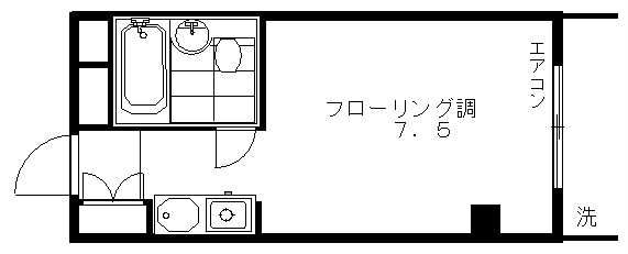 ディアハウス富士見町の間取り