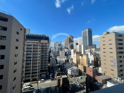 アーバネックス東梅田　西天満小学校区の展望|アーバネックス東梅田　眺望