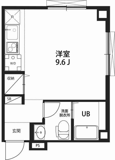 ヴァンテ新中野の間取り|間取りです。