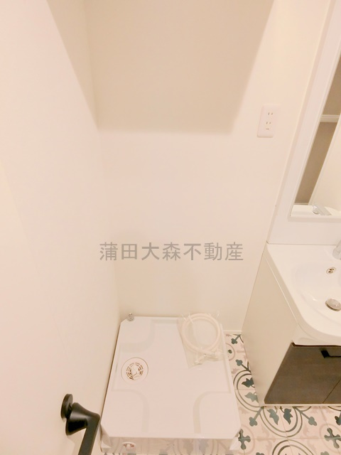 ソルナクレイシア蒲田の設備|洗濯機置き場