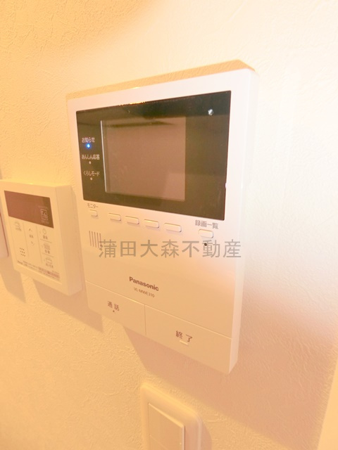 ソルナクレイシア蒲田の設備|モニター付きインターホン