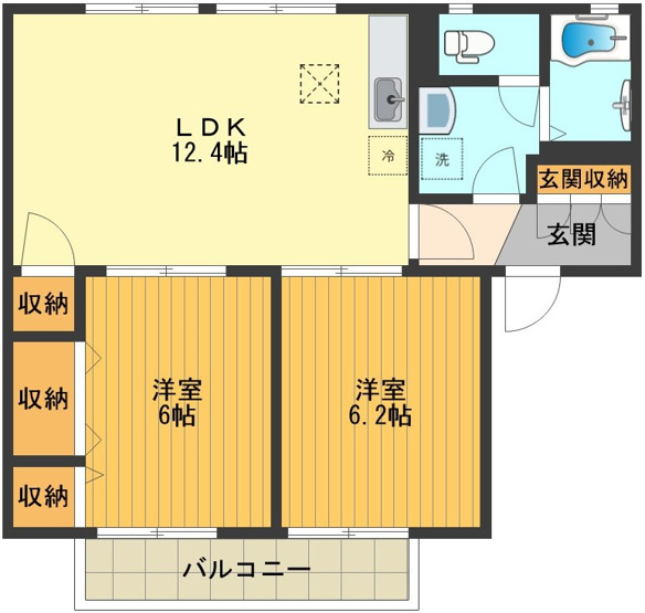 【間取り】 | ディアスⅤ