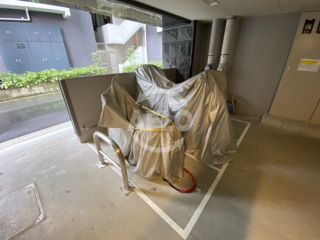 プレサンス梅田のその他共用部分|プレサンス梅田　バイク置場