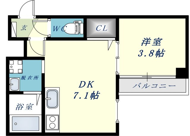 ジャカルタ519の間取り