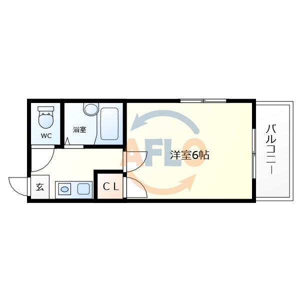 ゴッドフィールドタツミの間取り|ゴッドフィールドタツミ　間取り