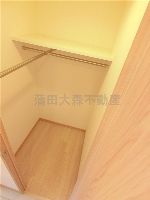 ルーブル大鳥居伍番館の収納|収納　ウォークインクローゼット