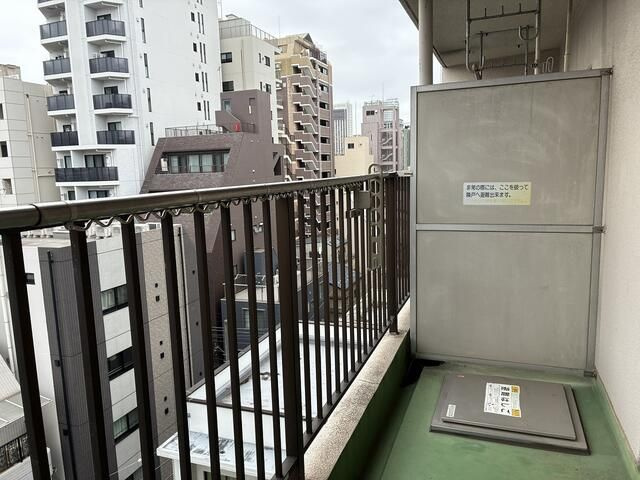 ルミネ浅草のバルコニー