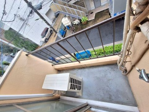 本間荘のバルコニー|★洗濯機置き場はバルコニーになります★