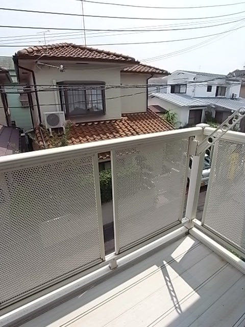 メゾンルミエールのバルコニー