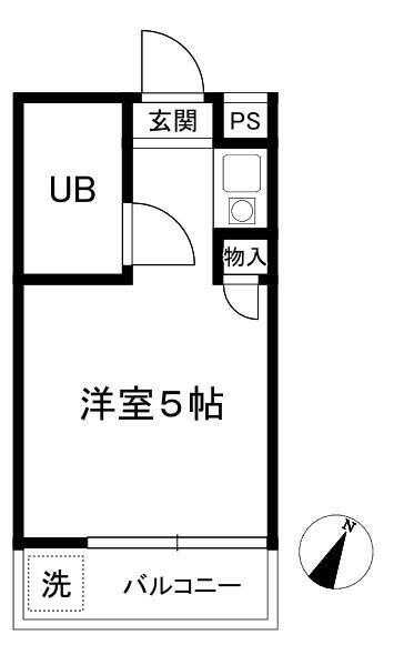 ベルハイム成増の間取り