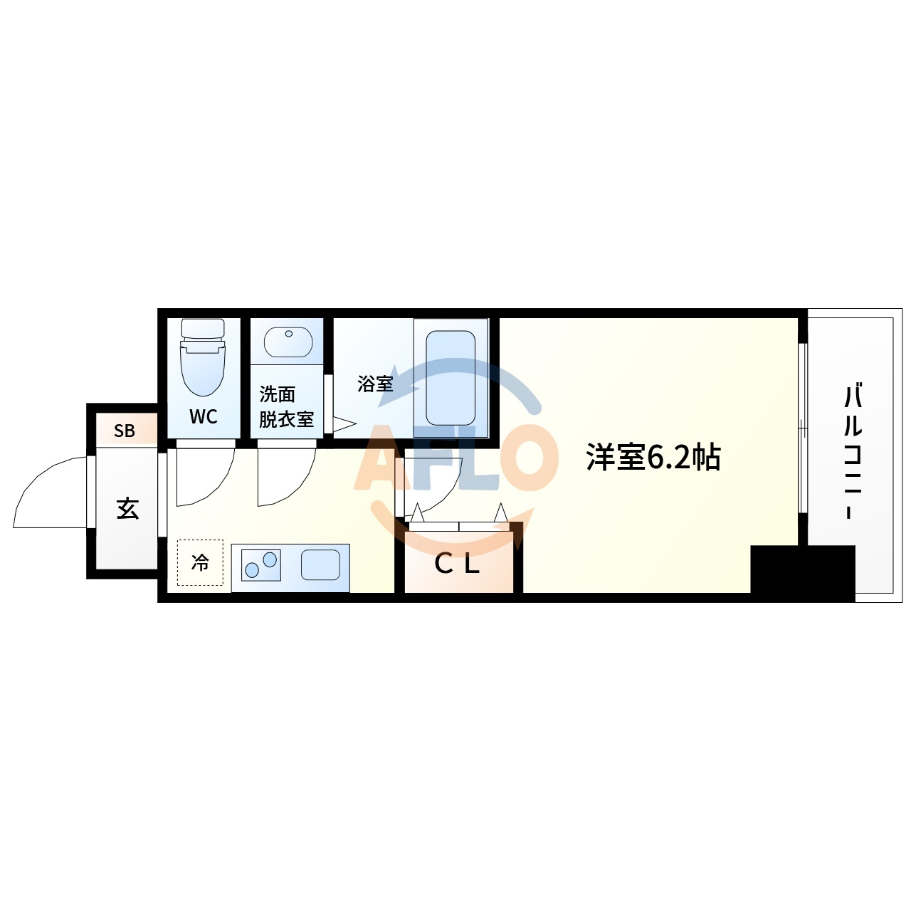グランパシフィック今里南の間取り|グランパシフィック今里南　間取り