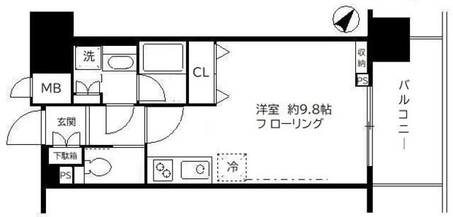 サンクレール荒川ブランガーデンの間取り