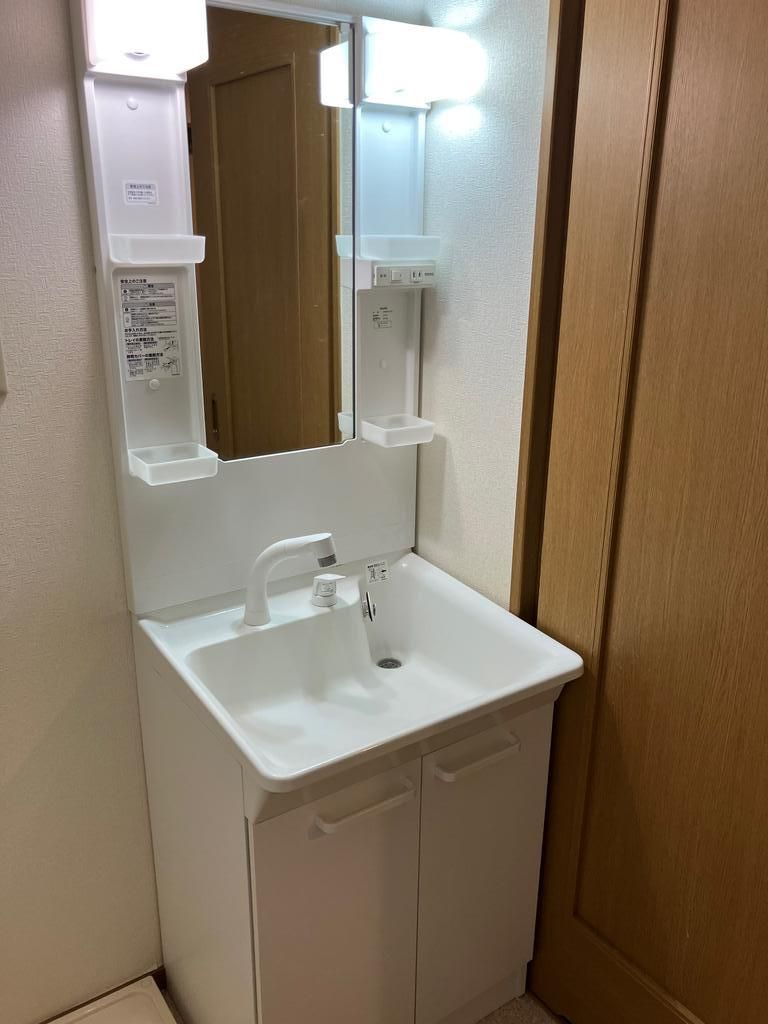 茗荷谷ハイツの洗面所