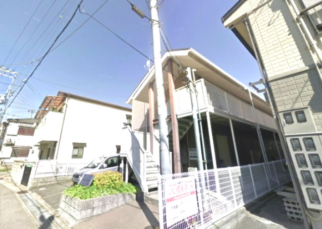 神戸市東灘区北青木４丁目のアパートの外観