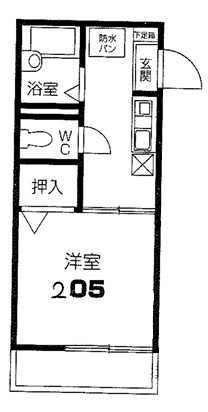セフィラ大和の間取り