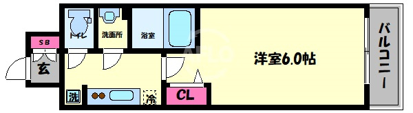ファステート大阪上本町ソーレ  の間取り|ファステート大阪上本町ソーレ　間取り