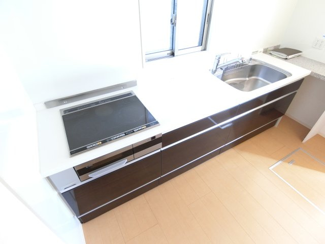 クロスロードⅡB棟のキッチン