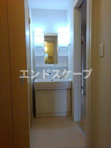 リキティルⅡの洗面所|高崎、前橋のお部屋探しはエンドスケープまで！お客様の理想お聞かせ下さい♪