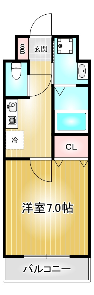 中駒グランヒルズ太閤通駅Ⅰ｜名古屋市の賃貸ならMy賃貸の間取り|中駒グランヒルズ太閤通駅Ⅰ