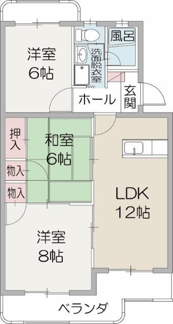 エスポワールの間取り