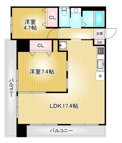 パレス大井｜名古屋市の賃貸ならMy賃貸の間取り|パレス大井