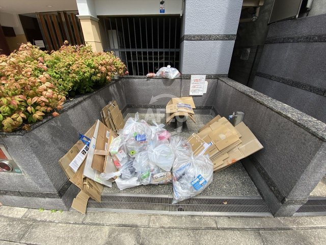 ルアンジュ淀屋橋のその他共用部分|ルアンジュ淀屋橋　ゴミ置場