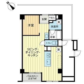 【間取り】 | ライオンズマンション大井