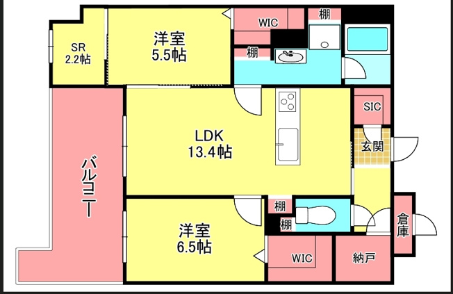 【間取り】 | ブルースカイ平原