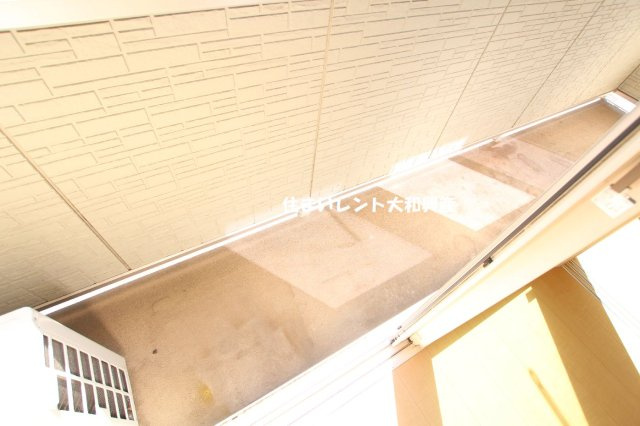 ヴィクトワール弐番館のバルコニー