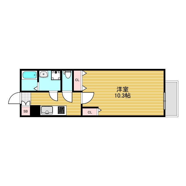 プライムコート新大阪イーストの間取り