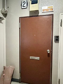 レジェンド大山の玄関