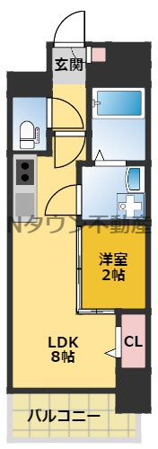 【間取り】 | ポルタニグラ大須 | 間取りです。