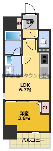 【間取り】 | ポルタニグラ大須 | 間取りです