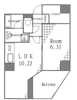 【間取り】 | 中銀東京日本橋マンシオン