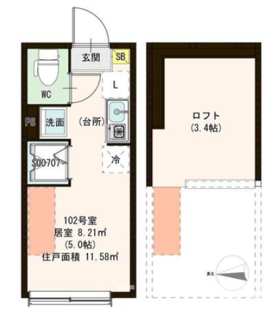 【間取り】 | Pere Noel 鷺ノ宮