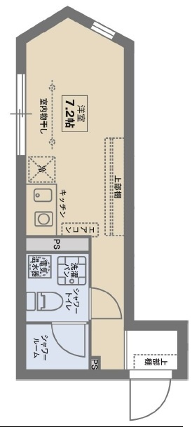 ＣＯＣＯＦＬＡＴ蒲田ＥＡＳＴの間取り|間取りです。