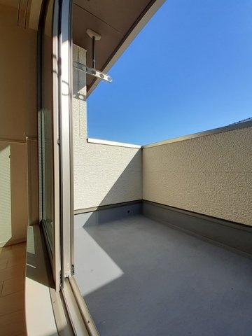 ＴＫ・Ⅰのバルコニー|広々としたバルコニーです