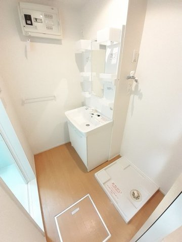 シュティル華の洗面所|コンパクトで使いやすい洗面所
