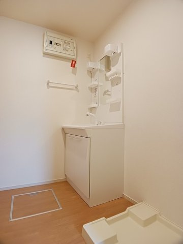 サンリットの洗面所|コンパクトで使いやすい洗面所