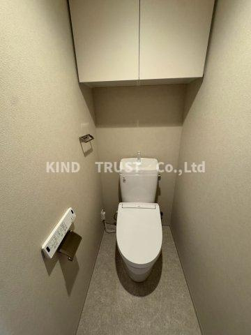 シーズンフラッツ南森町PREMIERのトイレ|コンパクトで使いやすいトイレです