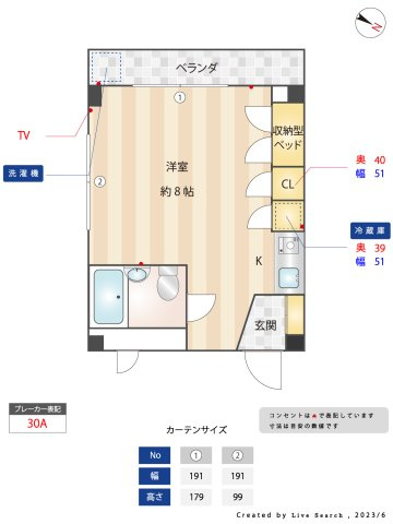西尾ビルの間取り