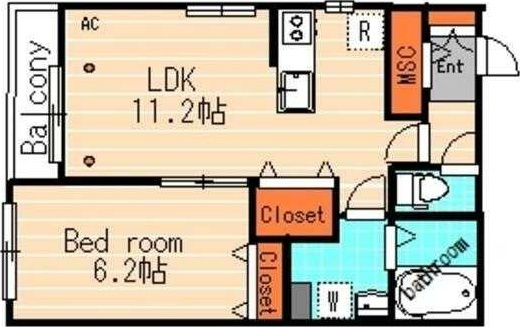 Ｍａｉｓｏｎ　Ｒａｆｆｉｎｅの間取り