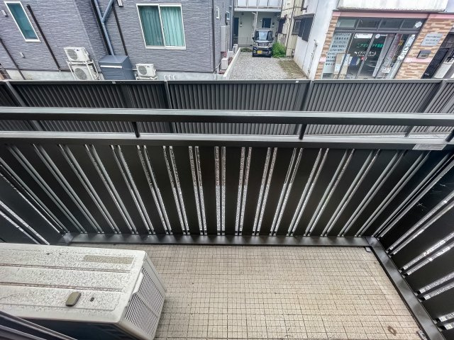 マロンヒルズのバルコニー