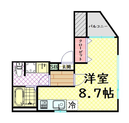 【間取り】 | シャトーレ立葉