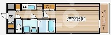 ウィルテラスなんば南の間取り|サムティナンバ南　間取り