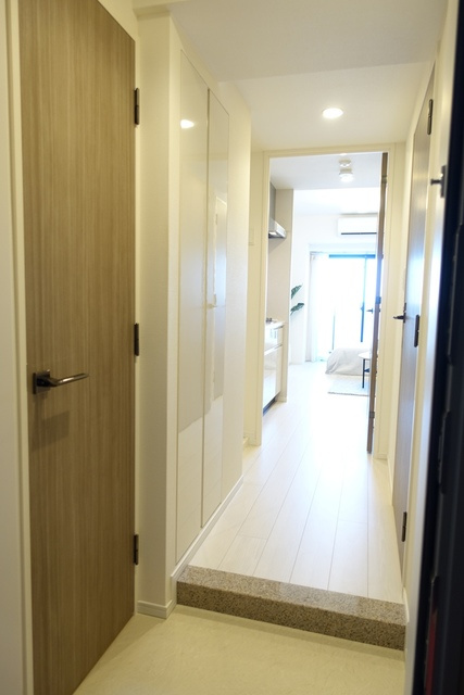 パークアクシス赤塚の玄関|※写真は同タイプ住戸です。