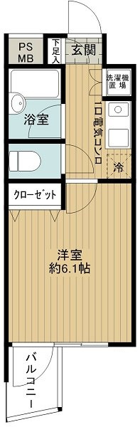 トーカン湯島キャステール の間取り|間取りです。