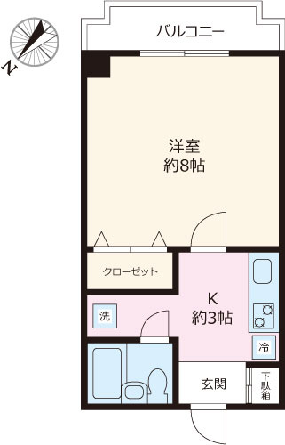 ラミアール佐々木の間取り