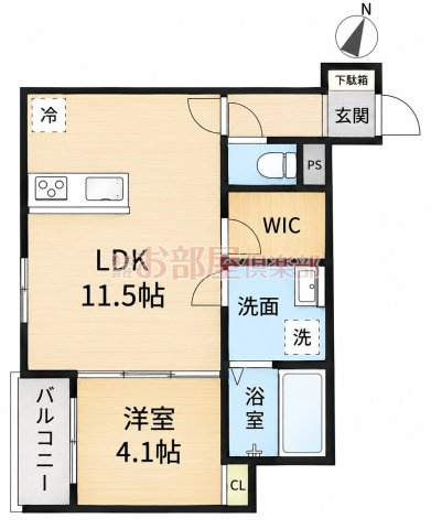 L-bloom津福公園の間取り